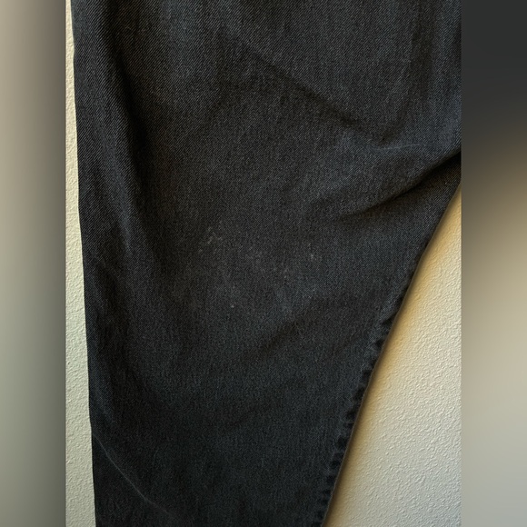 VTG 90’s Lee Gray/Black High Waisted Straight Jeans (Size:30) - Picture 8 of 9